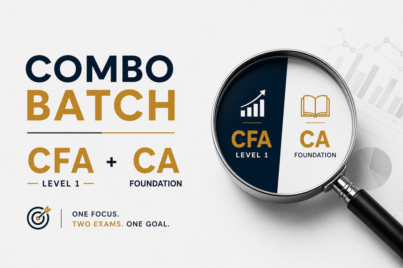 CFA Level 1 + CA Foundation